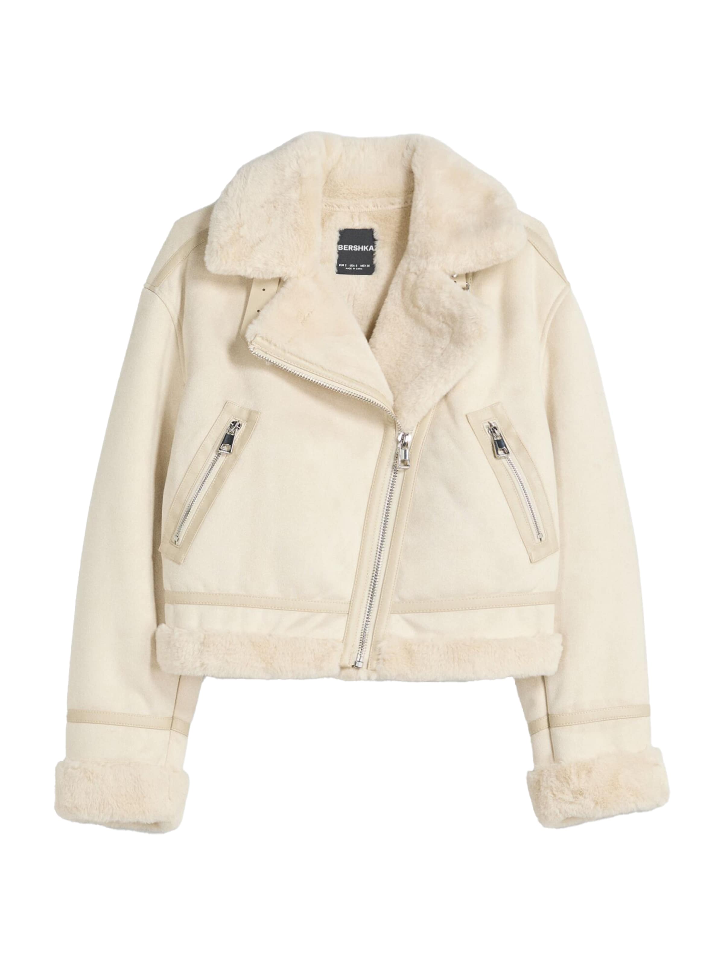 Bershka Átmeneti dzseki - sárga: elől