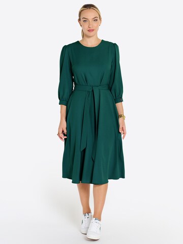 Jascha Stockholm Dress 'Hedda' in Green: front