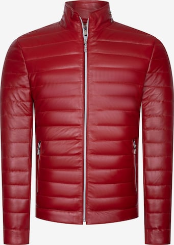 Ron Tomson Winter Jacket in Red: front