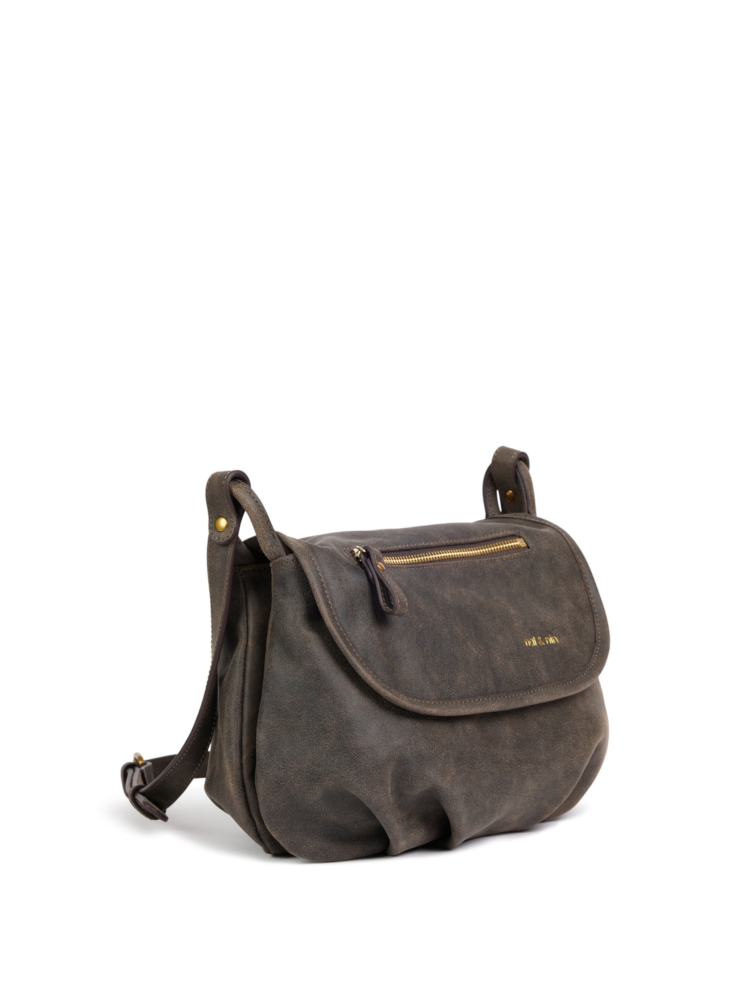 Sac à bandoulière 'Jen' Nat&Nin en marron