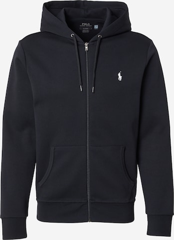 Giacca di felpa di Polo Ralph Lauren in nero: frontale
