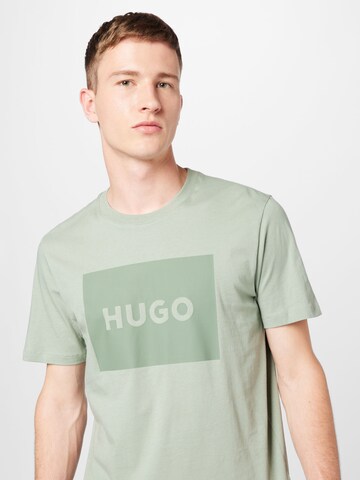HUGO Red Shirt 'Dulive222' in Green