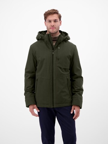 LERROS Between-season jacket in Green: front