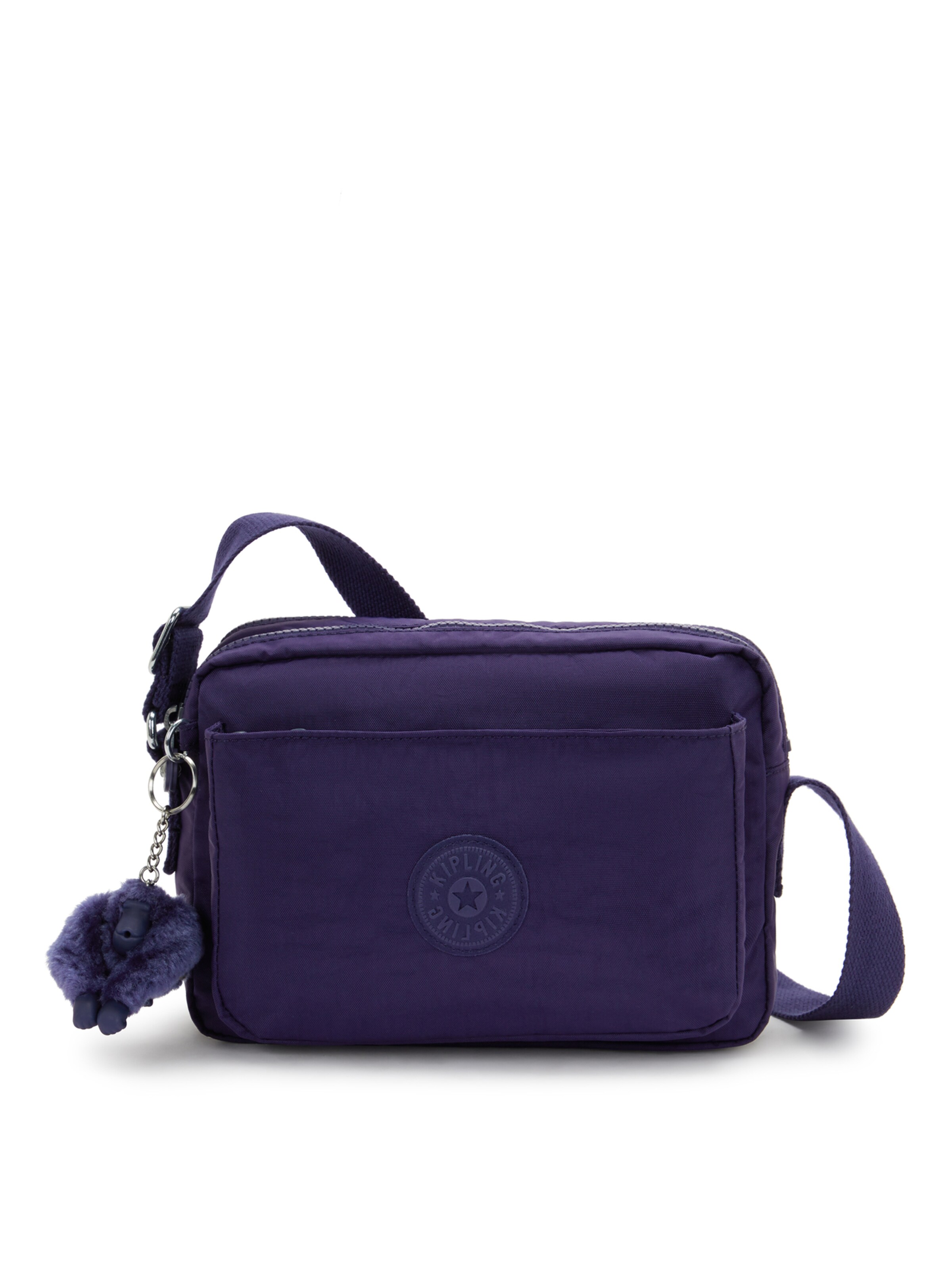 KIPLING Válltáska 'Abanu' - kék: elől