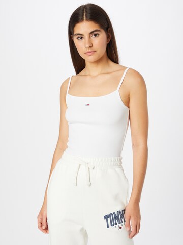 Tommy Jeans Top in Zwart: voorkant