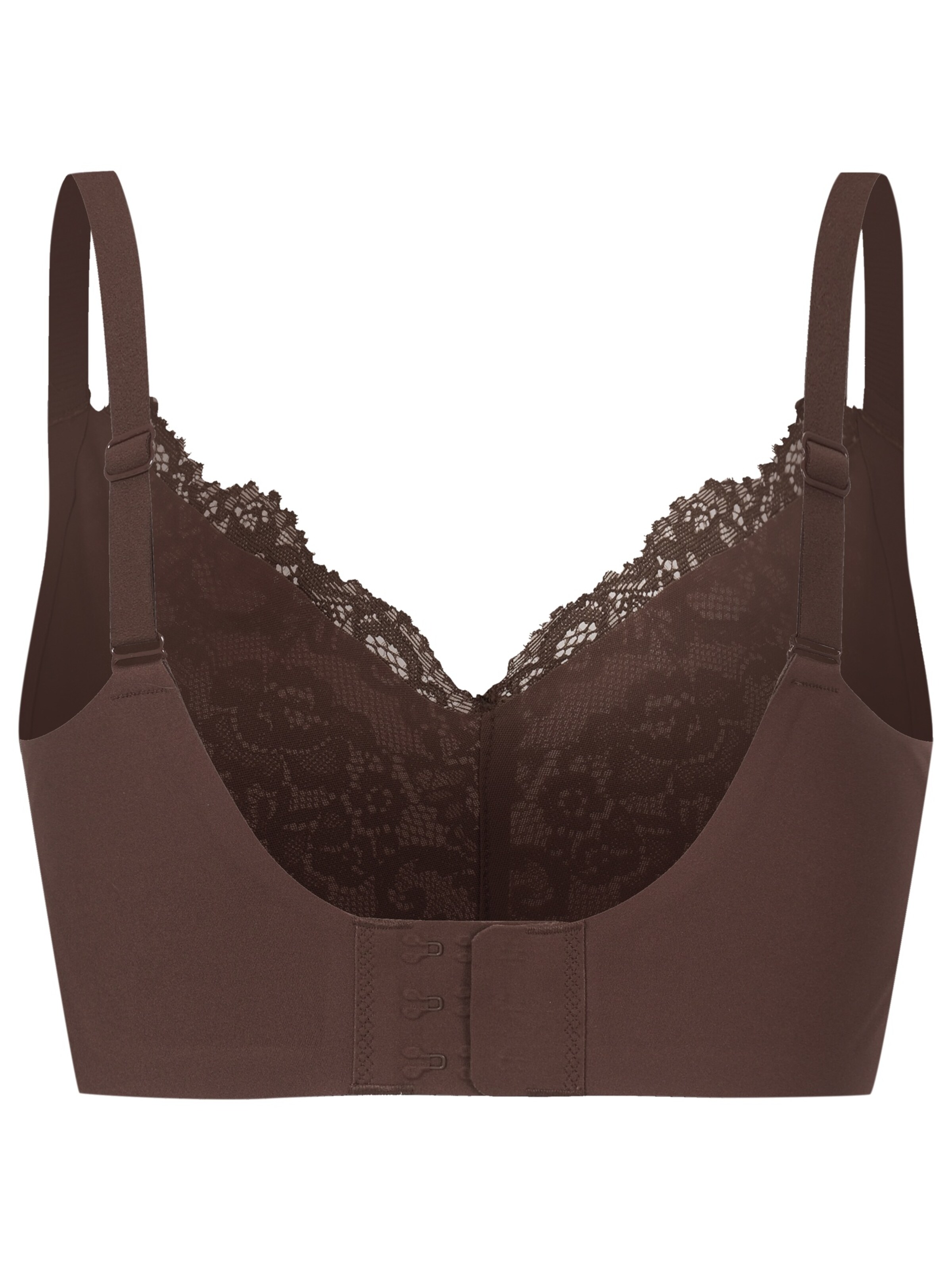 cfab (formerly creamy fabrics) Push-up BH in Bruin