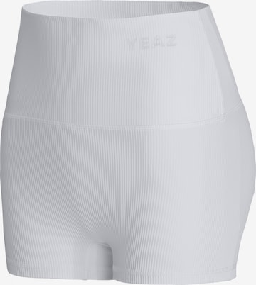 balta YEAZ Siauras Sportinės kelnės 'Club Level': priekis