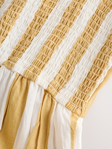 Next Shirt dress in Yellow