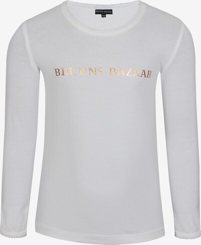 Bruuns Bazaar Kids Shirt 'Marie Louise' in Gold / Off white, Item view