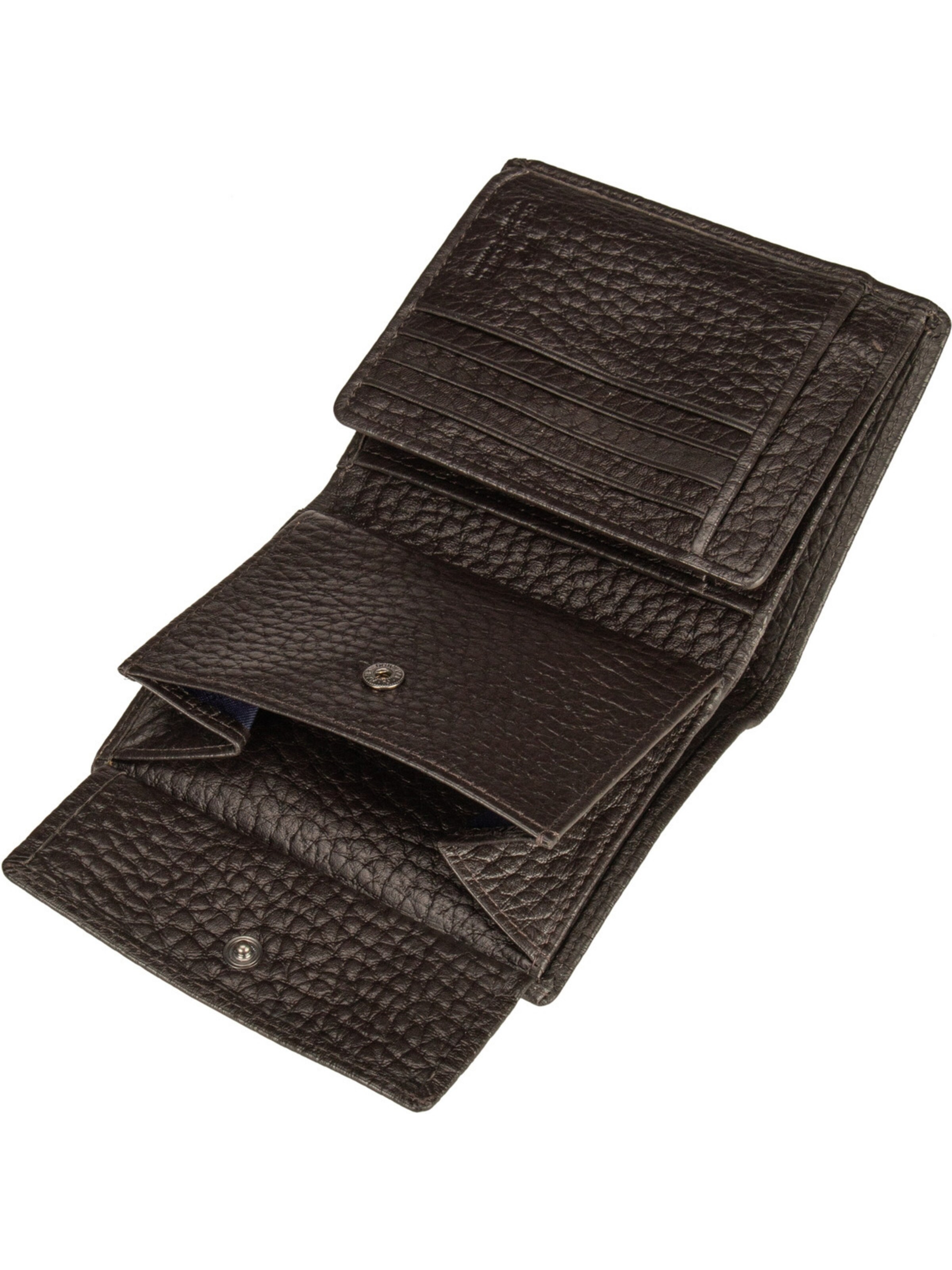 Portamonete 'Yannik' di Braun Büffel in marrone