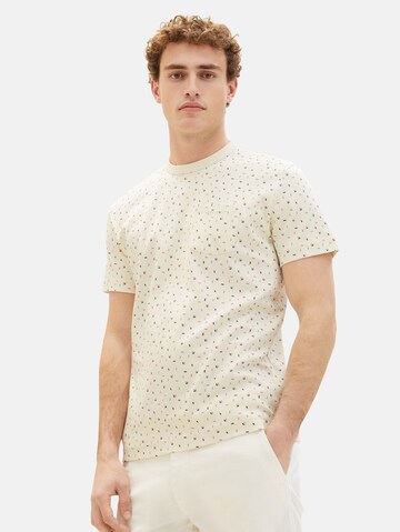TOM TAILOR T-Shirt in Beige