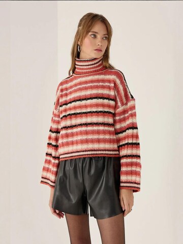 Hiccup Pullover in Orange: Vorderseite