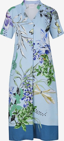 MADELEINE Sommerkleid in Blau: Vorderseite