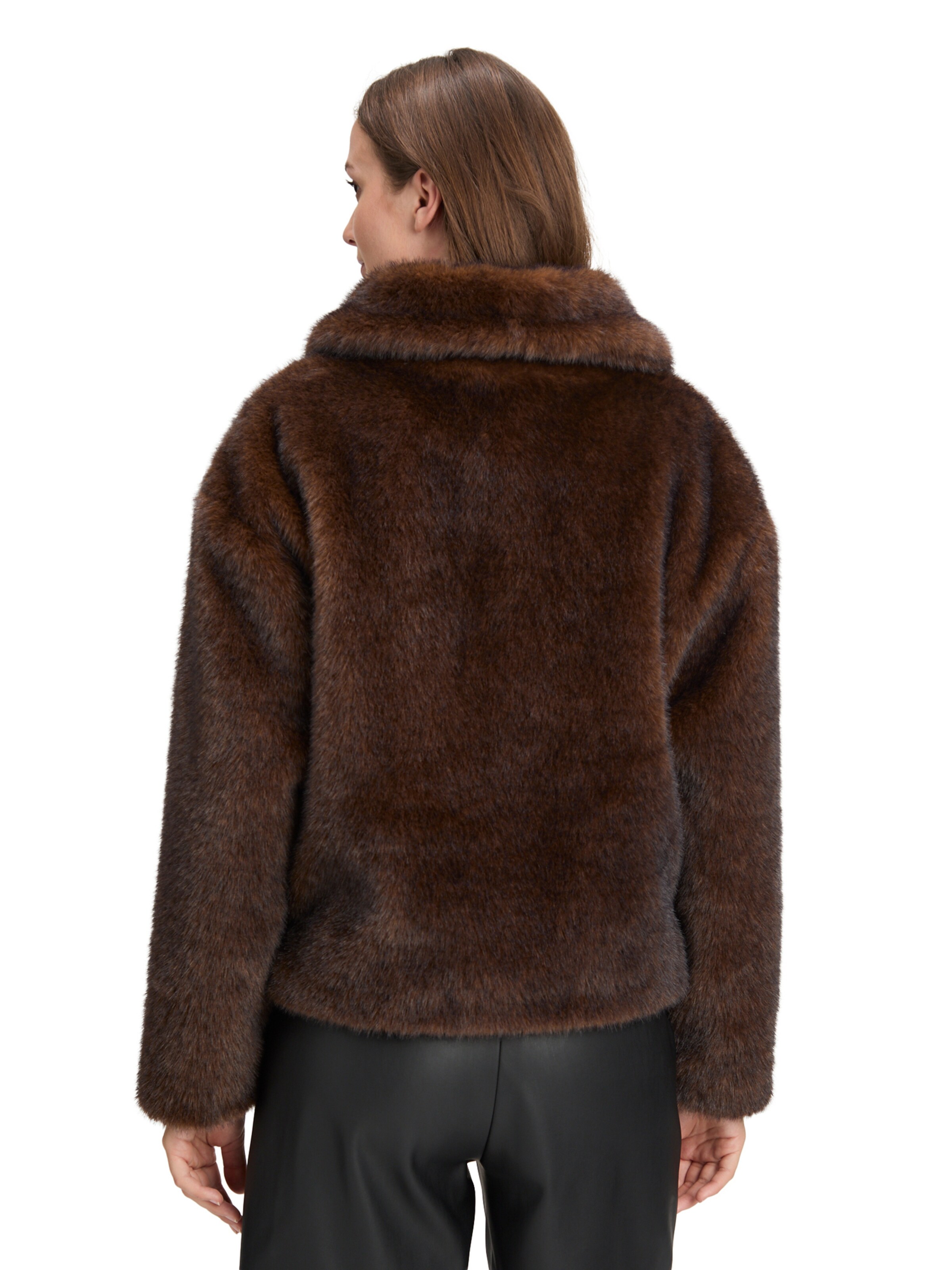 Cartoon Jacke in Braun