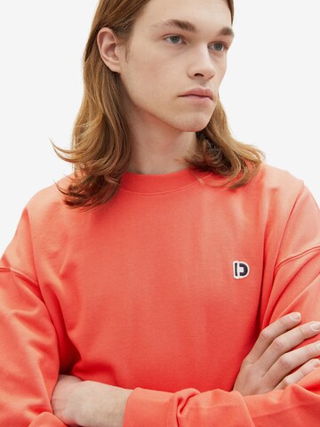 TOM TAILOR Sweatshirt in Orange