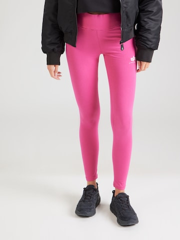 ALPHA INDUSTRIES Skinny Leggings 'Basic' in Pink: Vorderseite