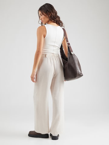 JDY Loose fit Pleat-Front Pants 'JDYBRUCE' in Grey