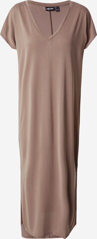 PIECES Sukienka 'PCANORA' w kolorze brązowy: przód