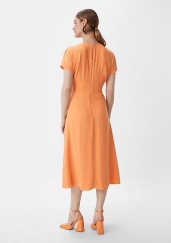 COMMA Kleid in Orange