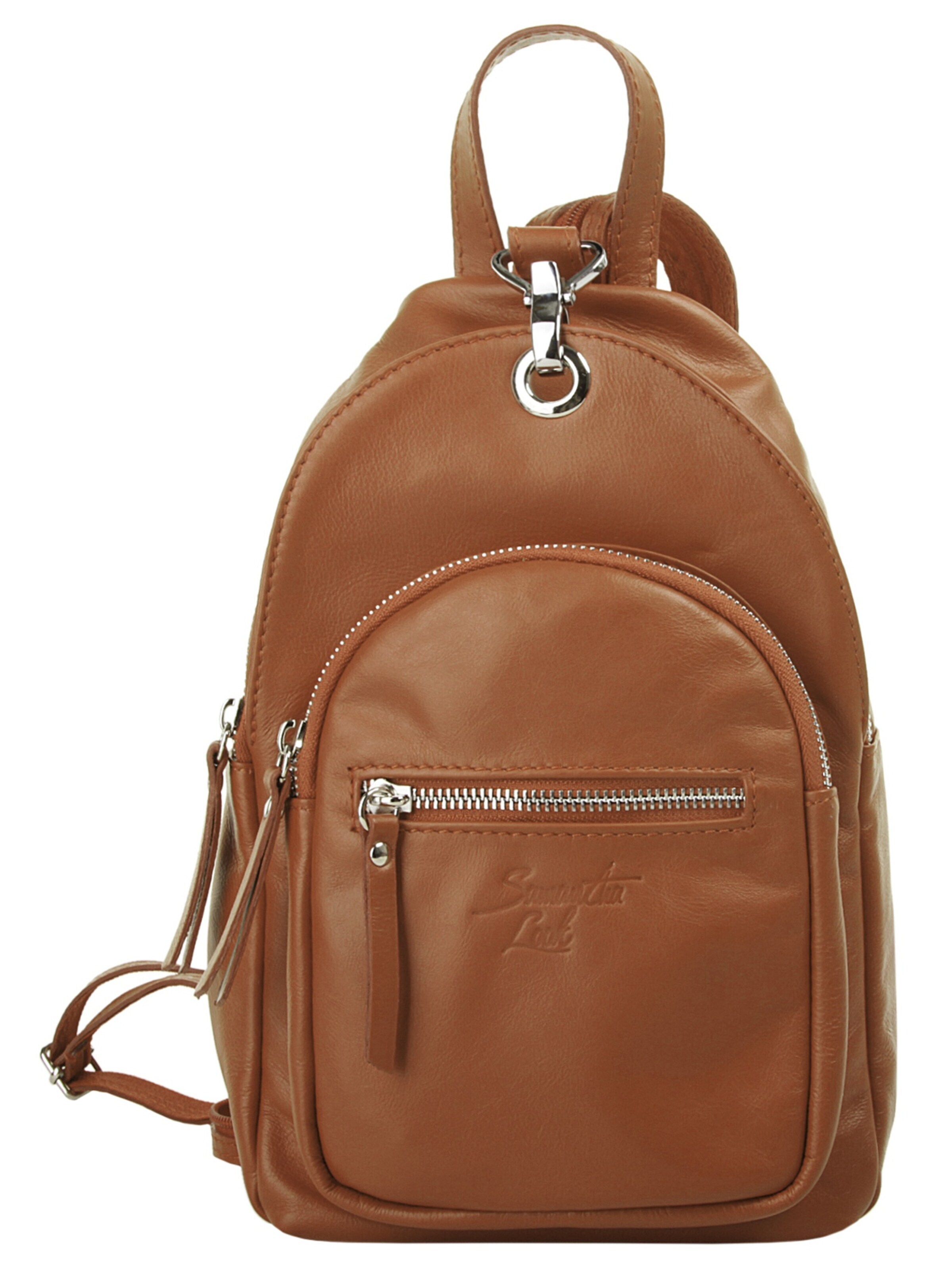 Sac à dos Samantha Look en marron : devant