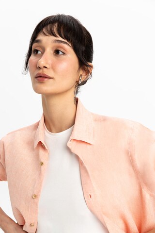 UNIQVIBE Blouse in Oranje
