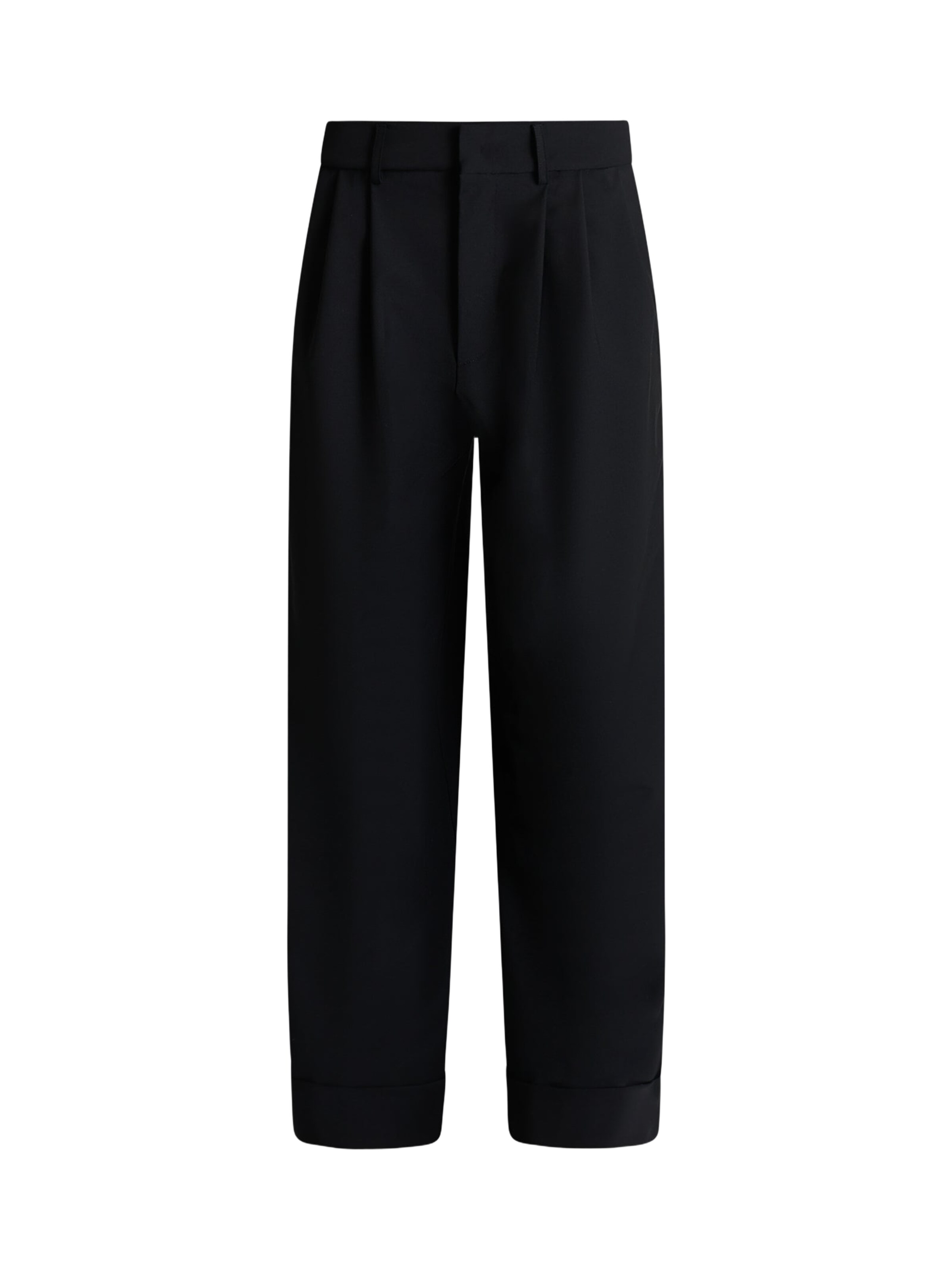 Meimeij - Regular Calças em preto: frente
