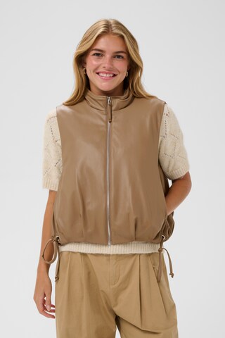 SAINT TROPEZ Vest 'Payden' in Green: front