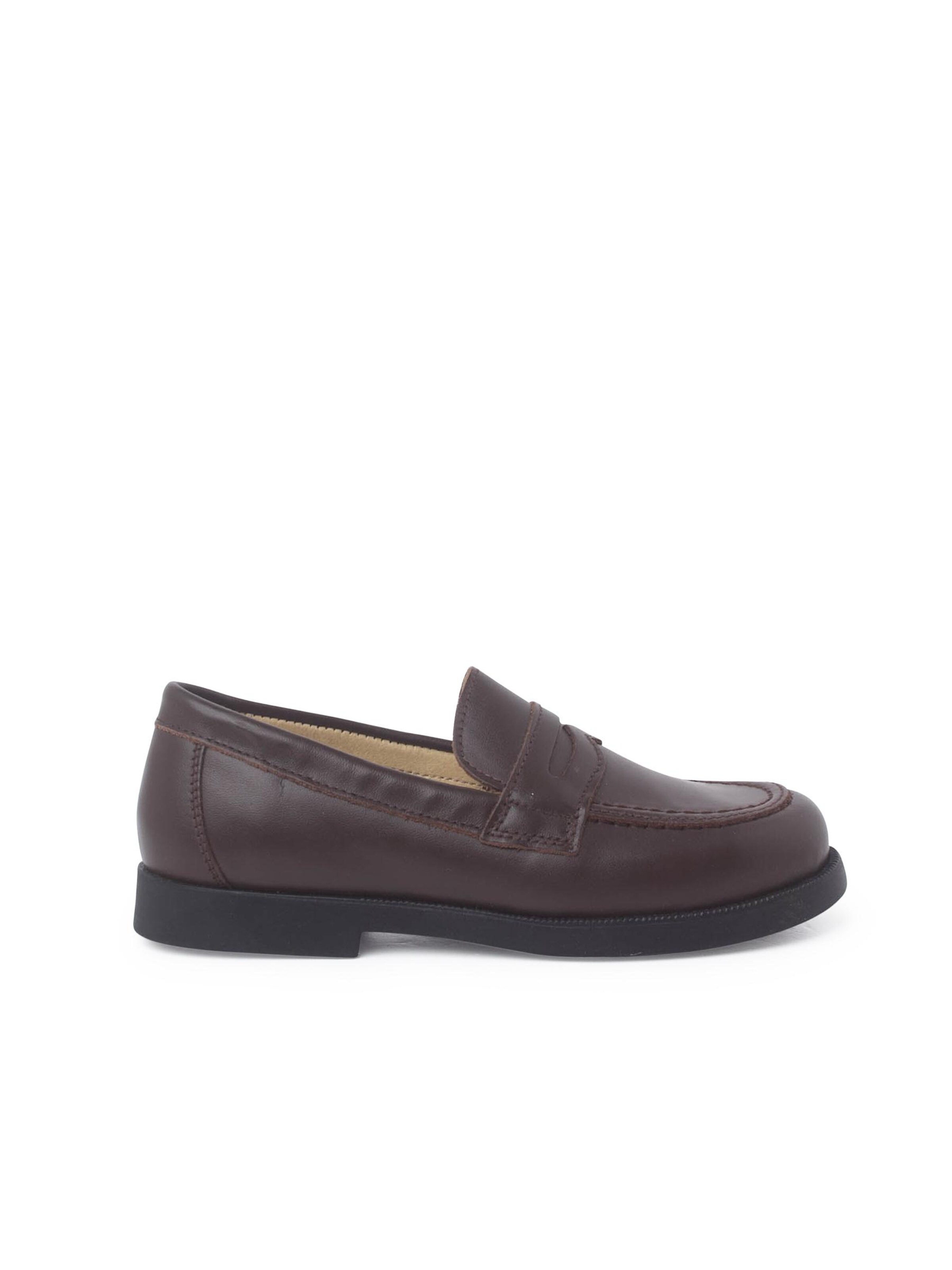 Chaussure basse Pisamonas en marron : devant