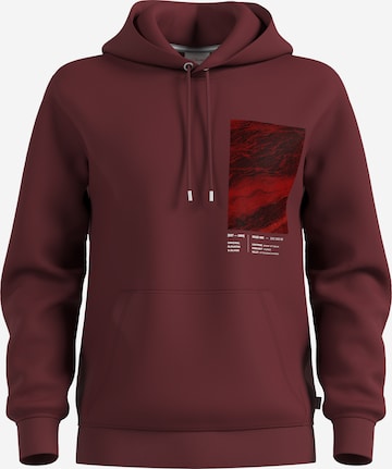 Sweat-shirt s.Oliver en rouge : devant