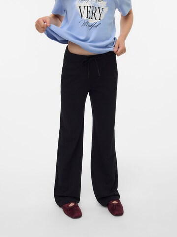 Vero Moda Girl - regular Pantalón 'VMEva' en negro: frente
