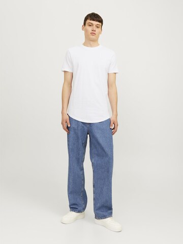 JACK & JONES Póló 'JJENoa' - fekete