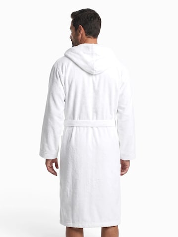 CECEBA Long Bathrobe in White