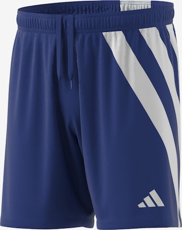 ADIDAS PERFORMANCE Workout Pants 'Fortore 23' in Blue: front