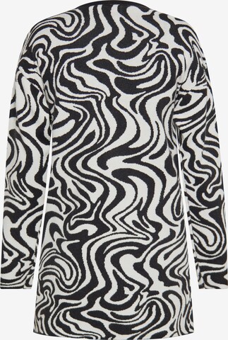 Cardigan swirly en noir