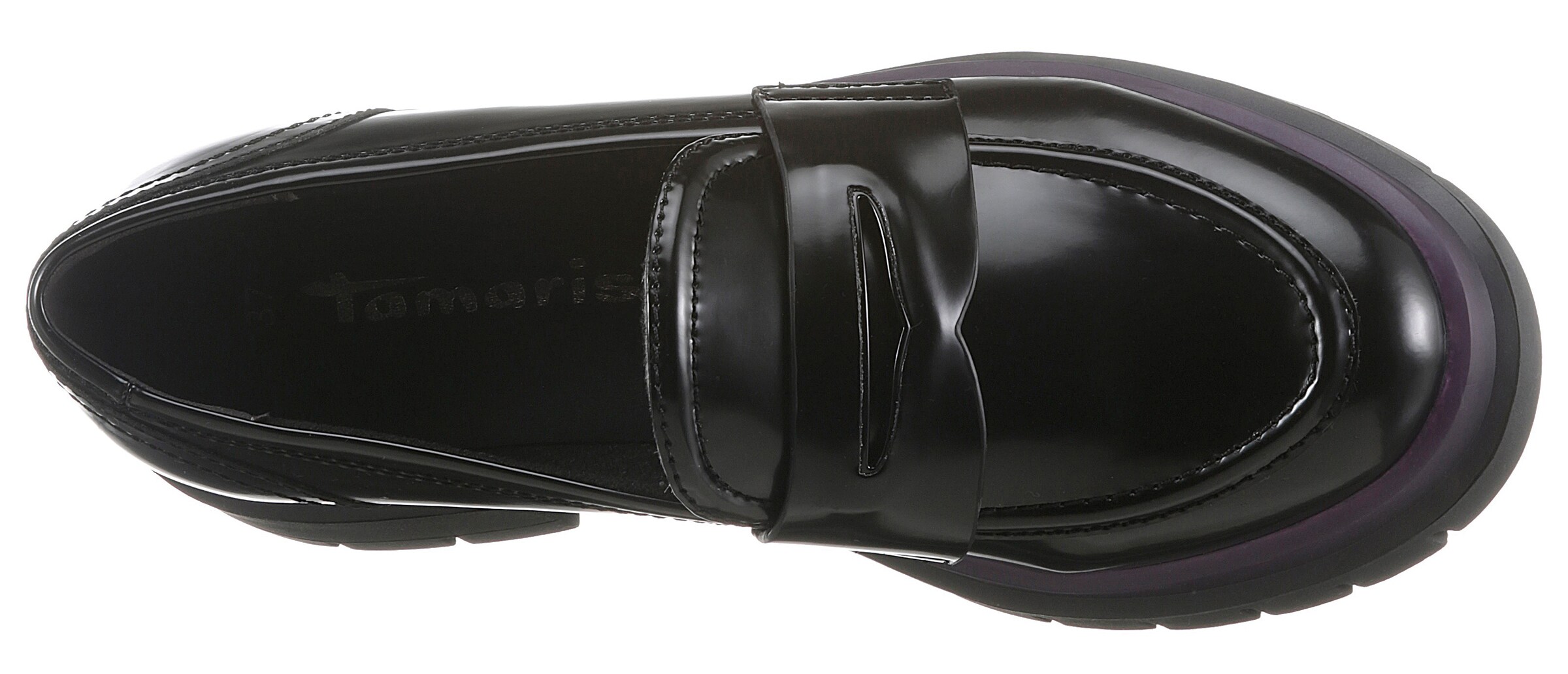 Tamaris Slipper in Schwarz