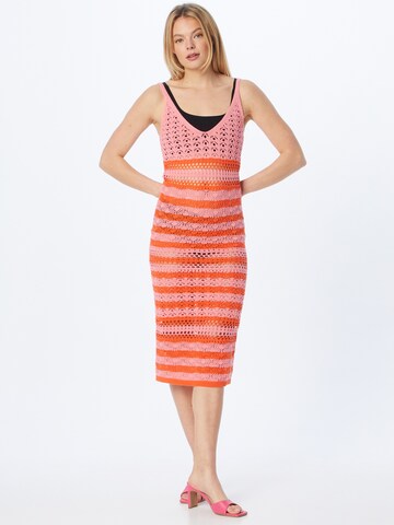 River Island Knitted dress in Pink