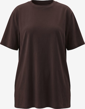 Ulla Popken Shirt in Braun: Vorderseite