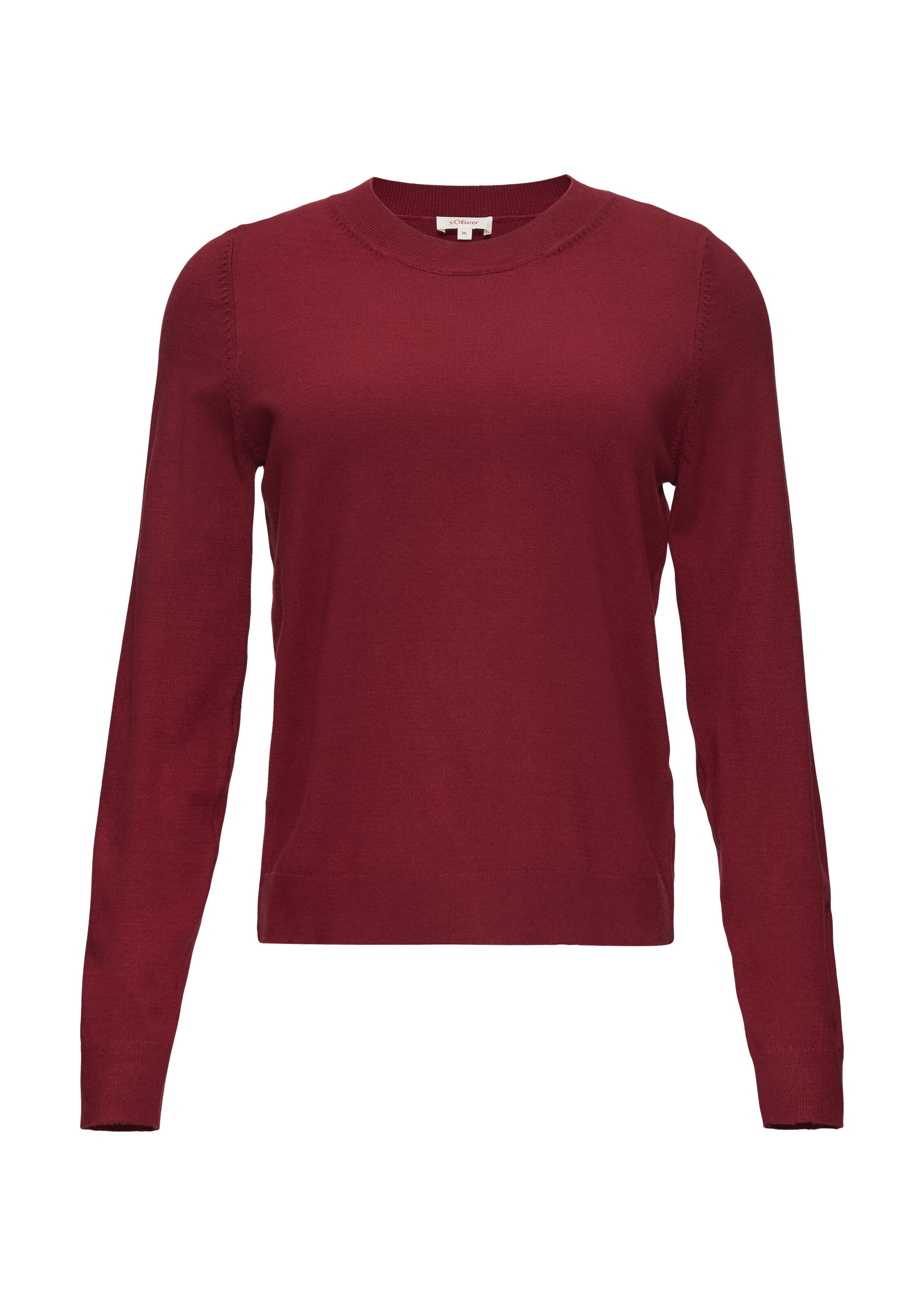 s.Oliver Pullover in Rot: Vorderseite
