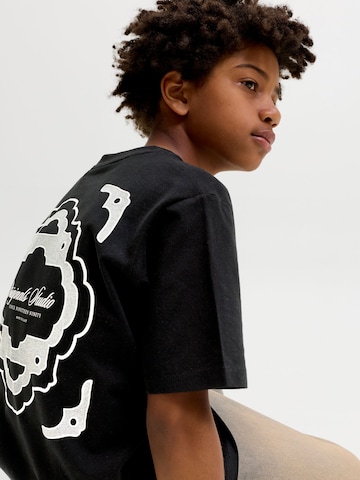 Jack & Jones Junior - Camiseta 'Junior' en negro