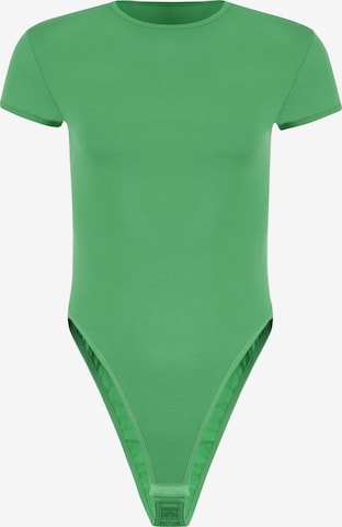 Evoni Bodysuit in Green: front