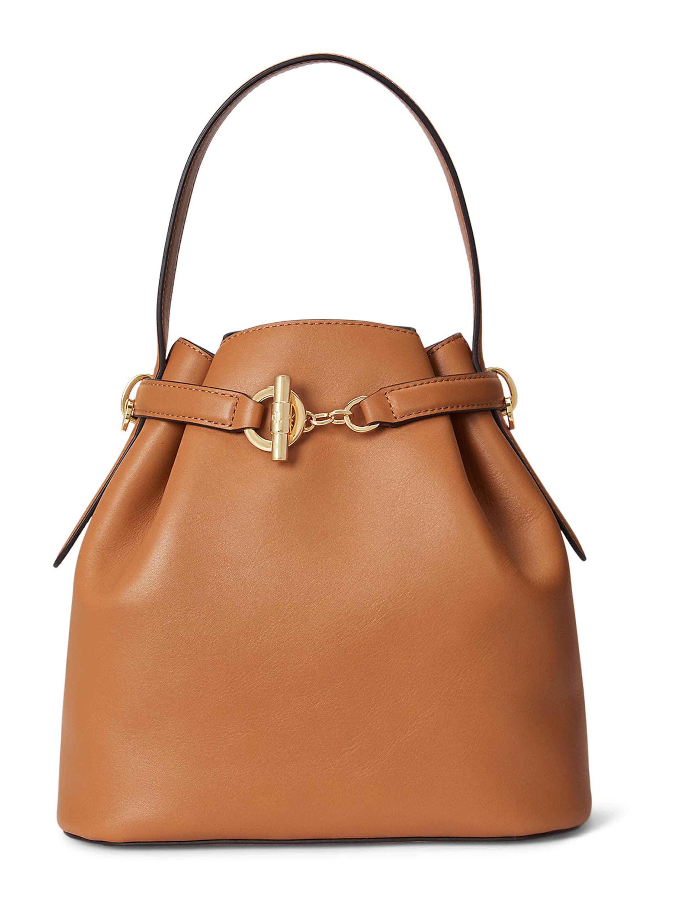 Poșete de la Lauren Ralph Lauren pe bej: față