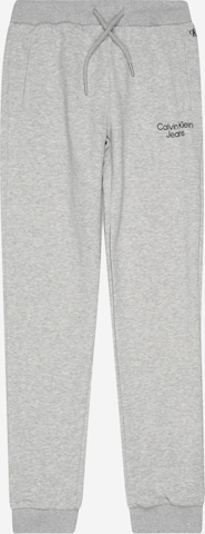 Pantalon Calvin Klein en gris : devant