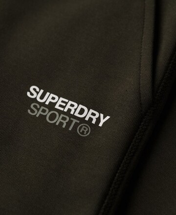 Regular Pantalon de sport Superdry en vert