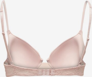 ONLY T-shirt Bra in Pink