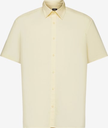 Coupe regular Chemise ESPRIT en jaune : devant