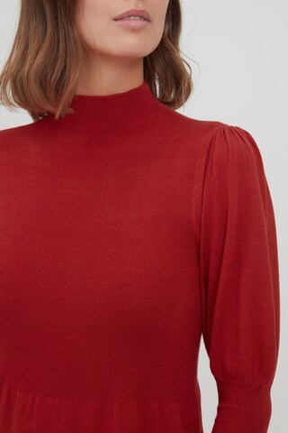 Fransa - Vestido de malha 'FRDEDINA 4' em vermelho