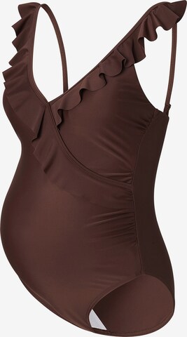 Noppies Bralette Swimsuit 'Sima' in Brown