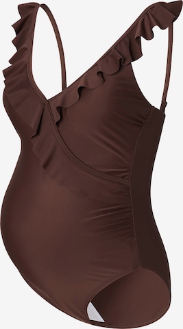Noppies Bralette Swimsuit 'Sima' in Brown