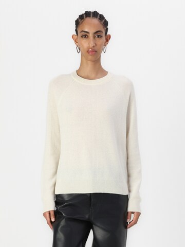 Samsøe Samsøe Πουλόβερ 'Boston' σε λευκό: μπροστά