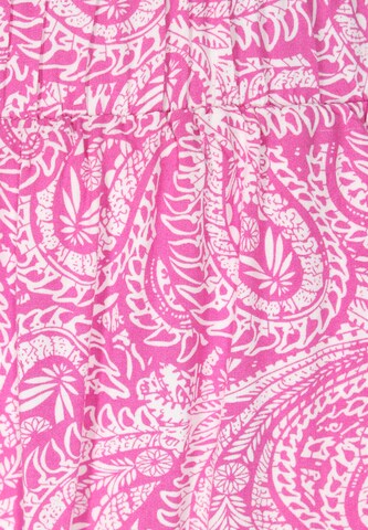 Gaya Wide leg Broek in Roze